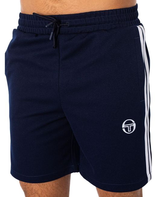 Sergio Tacchini Blue Pietrapertosa Sweat Shorts for men
