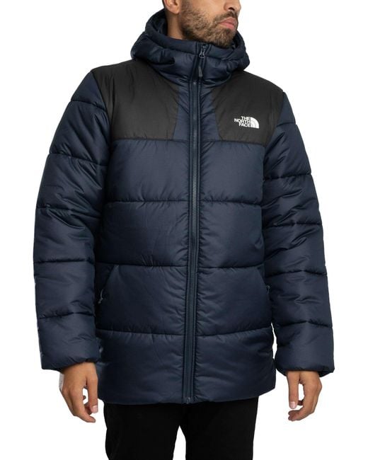 The North Face Blue Massif Synthetic Puffer Jacket for men