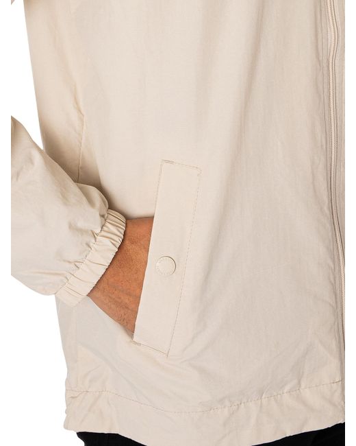 Lyle & Scott Natural Zip Through Hooded Jacket for men
