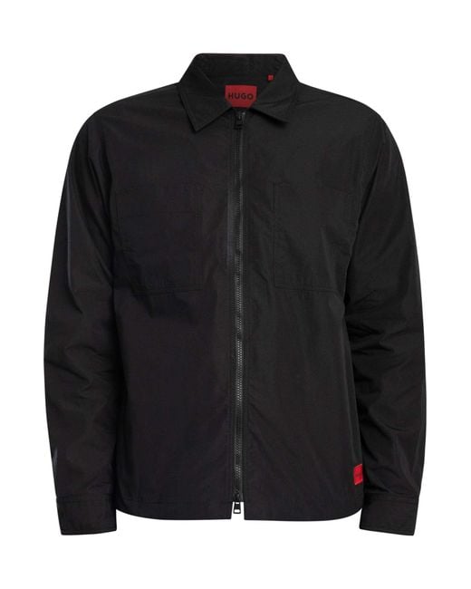 HUGO Black Evalom Overshirt for men