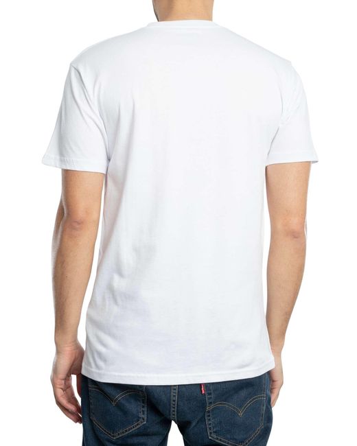 Vans White Full Patch T-shirt for men