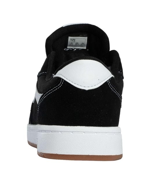 Vans Black Ryland Suede Canvas Trainers for men