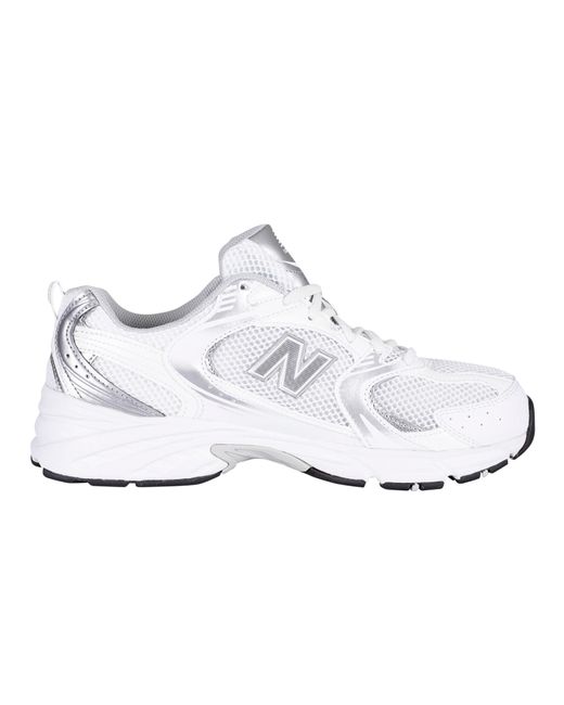 New Balance White 530 Mesh Running Trainers for men