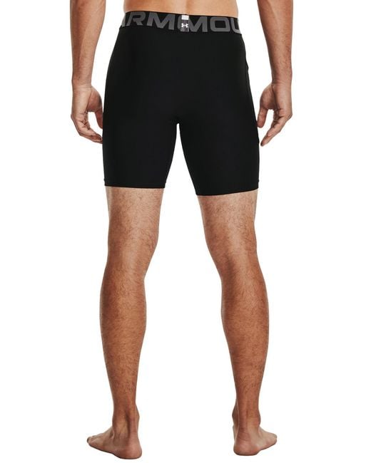 Under Armour Black Heatgear Compression Shorts for men