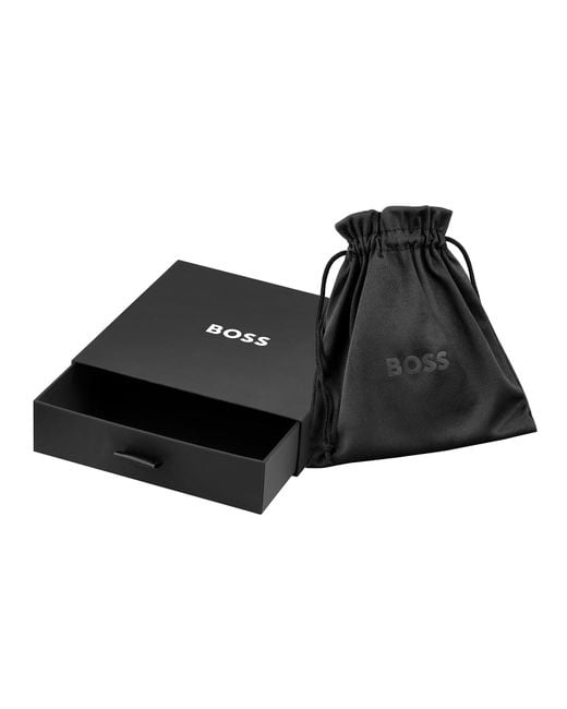 Boss White Rian Necklace for men