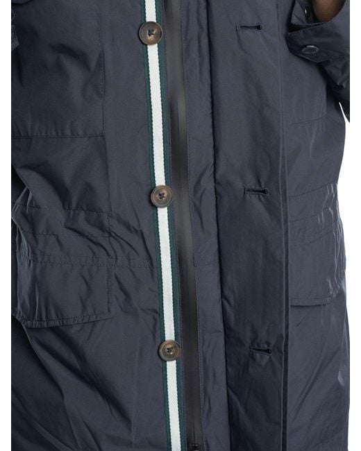 Ted Baker Blue Nylon Field Jacket for men
