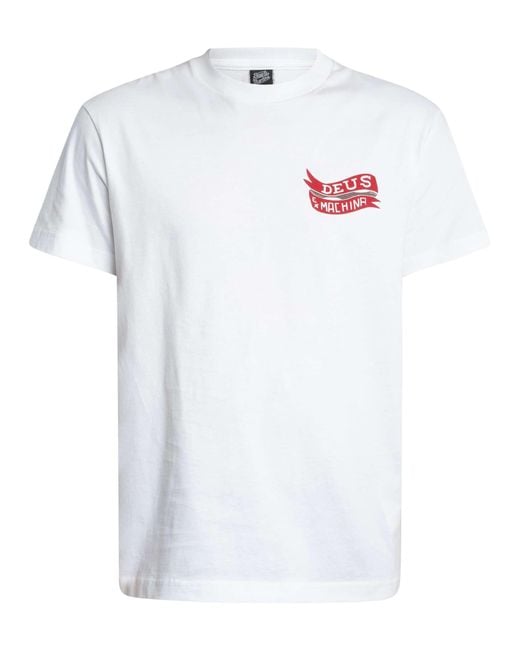 Deus Ex Machina White Jailer Sappy T-shirt for men