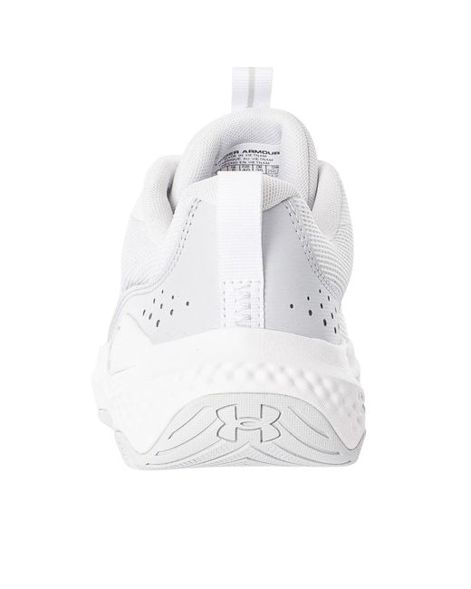 Under Armour White Dynamic Select Trainers for men