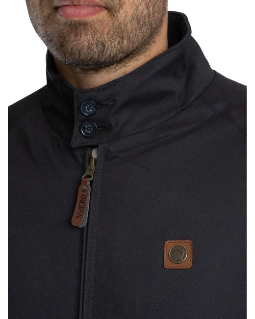 Trojan Blue Harrington Jacket for men