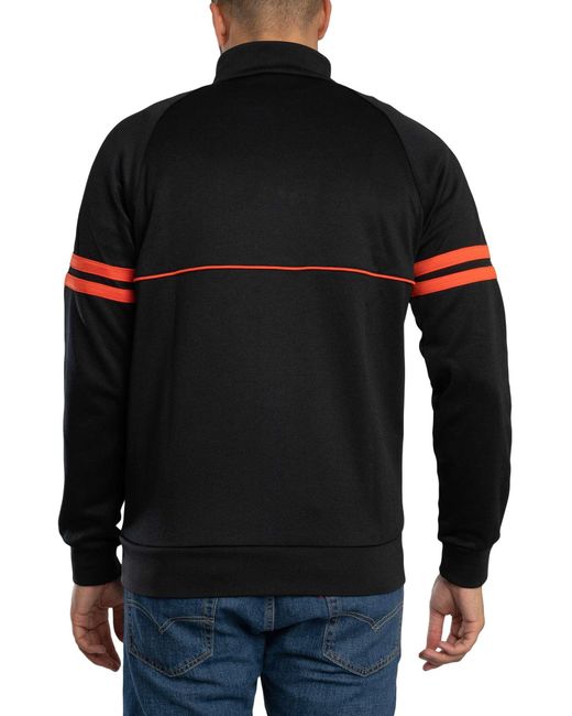 Sergio Tacchini Black Orion Track Jacket for men
