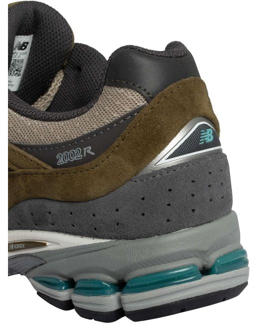 New Balance Green U2002 Textile Trainers for men