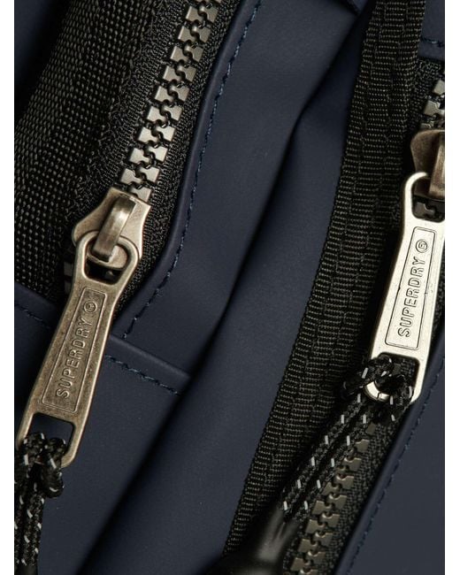 Superdry Blue 21l Tarp Backpack for men
