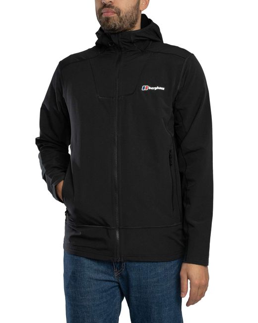 Berghaus Black Greenbank Lightweight Jacket for men