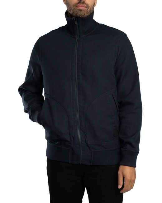 Ted Baker Blue Reversible Harrington Jacket for men