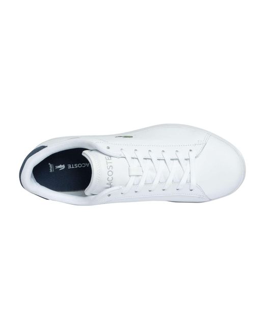 Lacoste Blue Carnaby Set 224 1 Sma Leather Trainers for men
