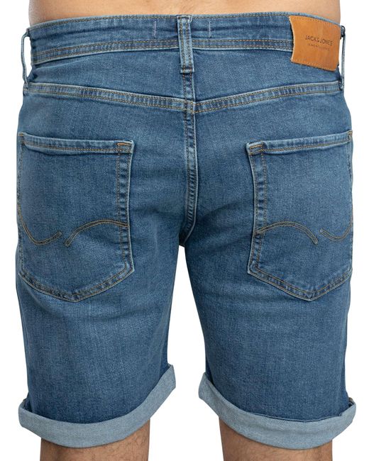 Jack & Jones Blue Rick Original Denim Shorts for men