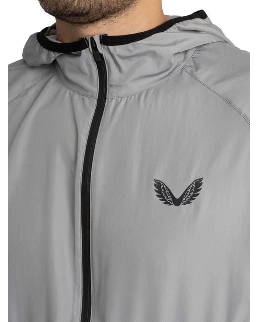 Castore Gray Flyweight Jacket for men