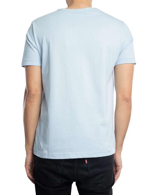 Gant Blue Regular Shield T-shirt for men
