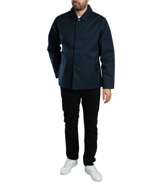 Barbour Blue Short Rokig Waterproof Jacket for men