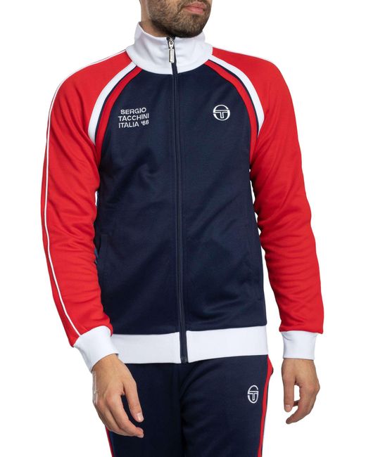 Sergio Tacchini Blue Ghibli Davis Track Jacket for men