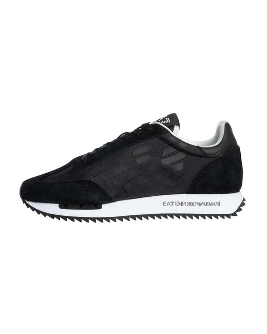 EA7 Multicolor Big Logo Mesh Trainers for men