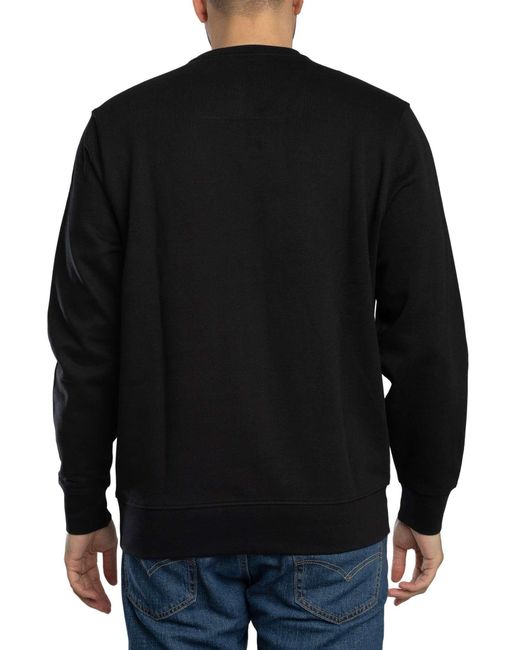 Weekend Offender Black Ferrer Sweatshirt for men