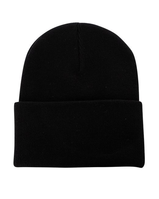 Carhartt Black Acrylic Watch Beanie for men