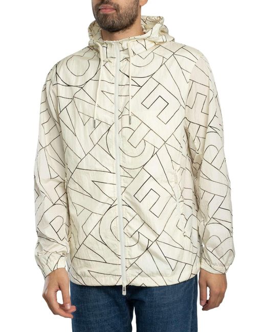 ARMANI EXCHANGE Natural Diagonal Logo Jacket for men