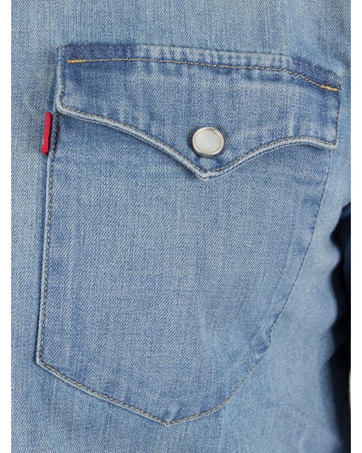 Levi's barstow western shirt red cast stone 2025