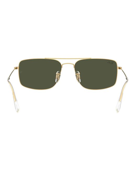 Ray-Ban Green Explorer Iii Square Sunglasses for men