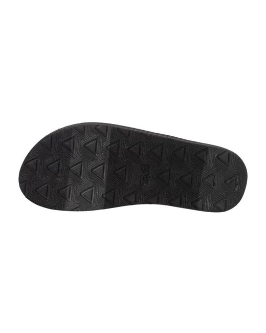 Teva Black Reflip Sandals for men