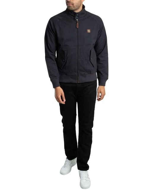 Trojan Blue Harrington Jacket for men