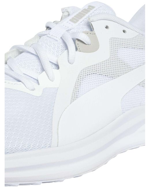 PUMA White Twitch Runner Trainers for men