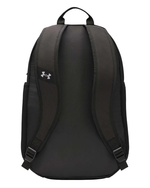 Under Armour Black Hustle Sport 6.0 Backpack Metallic for men