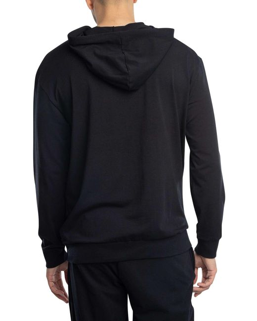 HUGO Blue Laze Lounge Pullover Hoodie for men