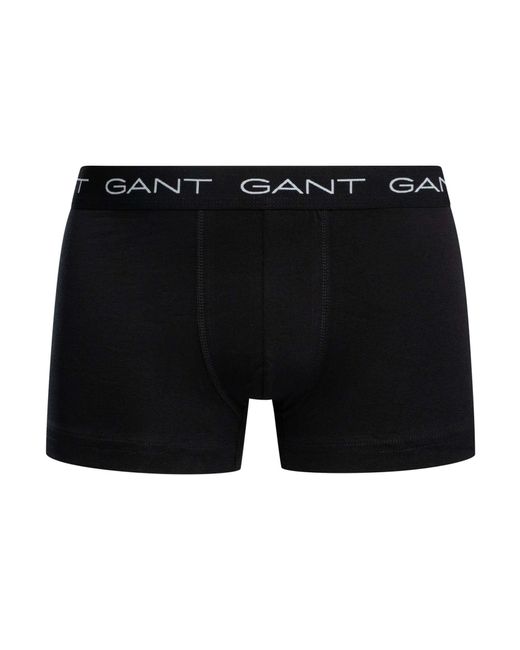 Gant Black 5 Pack Trunks for men