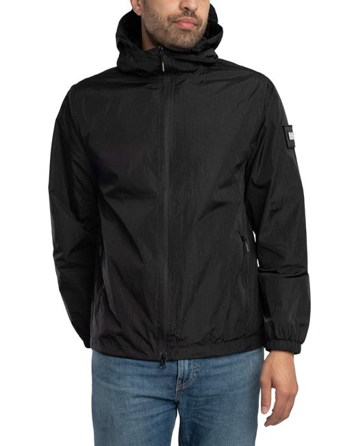 Weekend Offender Black Technician Face Mask Jacket for men