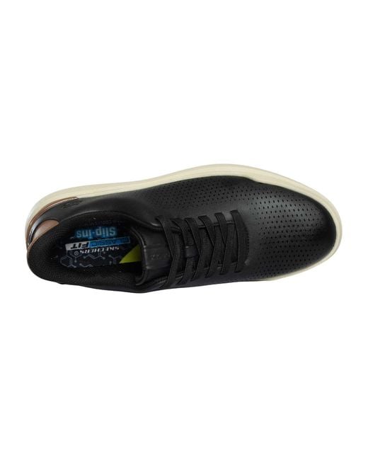Skechers Black Slip-ins Owen Connell Trainers for men