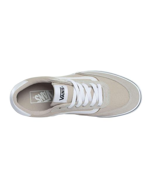 Vans White Brooklyn Canvas Trainers for men