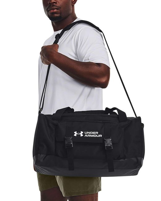 Under Armour Black 38l Triumph Small Duffle Bag for men