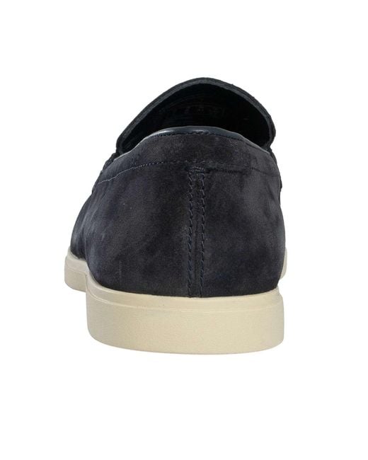 Clarks Black Torford Easy Suede Loafers for men