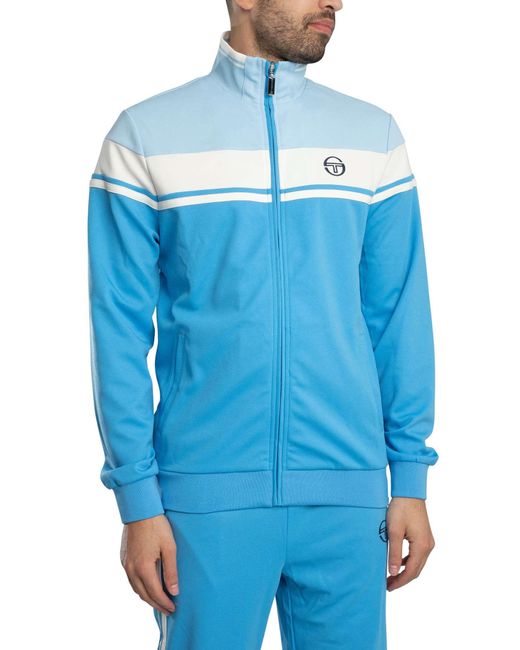 Sergio Tacchini Blue Damarindo Track Jacket for men