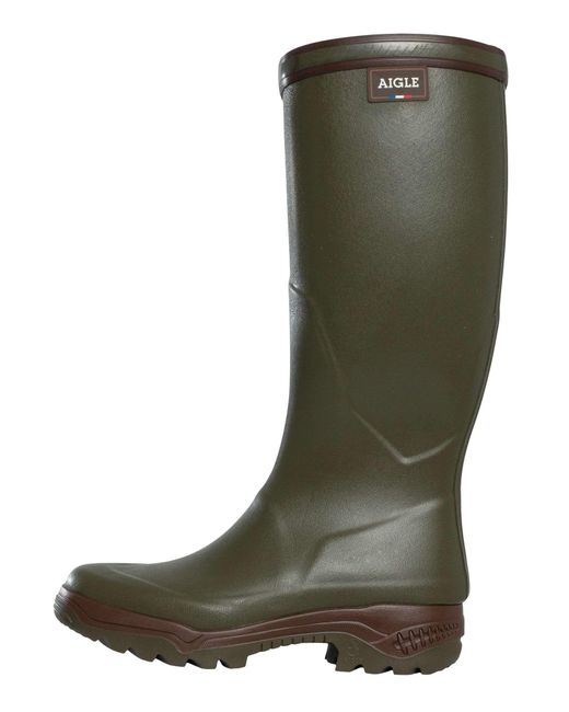 Aigle Green Parcours Wellington Boots for men