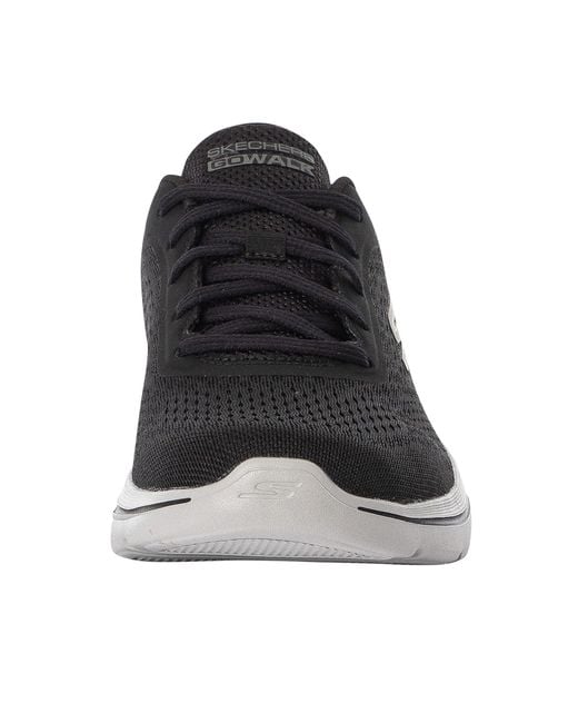 Skechers Black Go Walk Arch Fit 2.0 Trainers for men