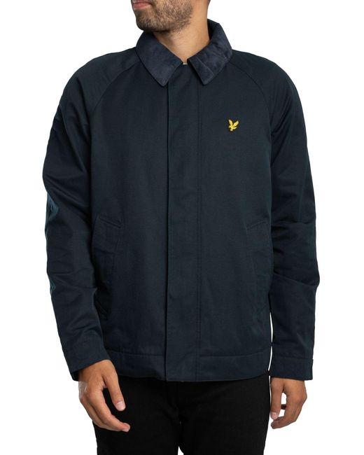 Lyle & Scott Blue Hunting Jacket for men