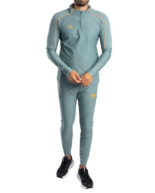 Under Armour Blue Challenger Pro Track Jacket for men