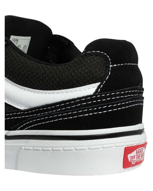 Vans Black Caldrone Suede Trainers for men