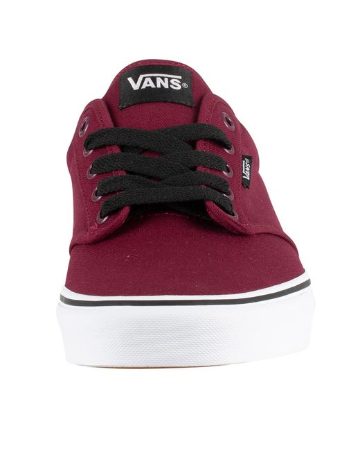 vans men's atwood canvas trainers