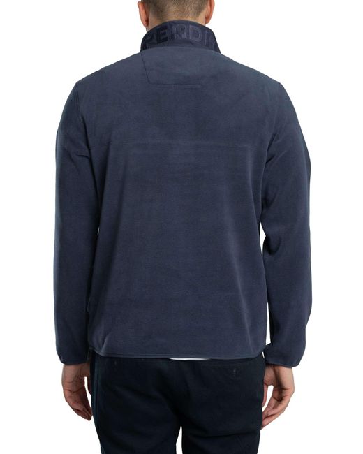 Superdry Blue Active Zip Fleece for men