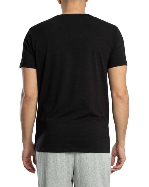 Lyle & Scott Black Basic 3 Pack T-shirt for men